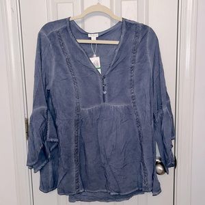 NWT Bell Sleeve Blouse